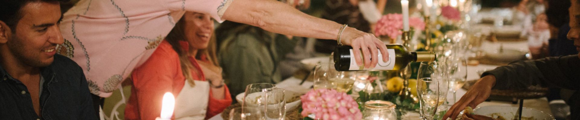 Cena con maridaje de vinos